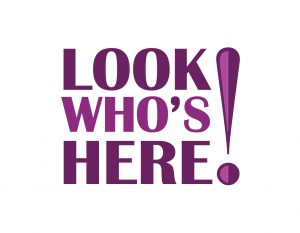 Logo for Look Who's Here! 